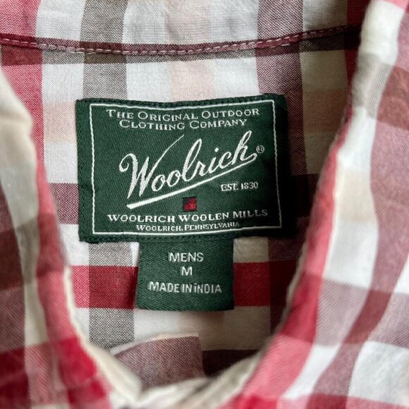 Woolrich Crosshatch Tartan Short Sleeve - Picture 4 of 5